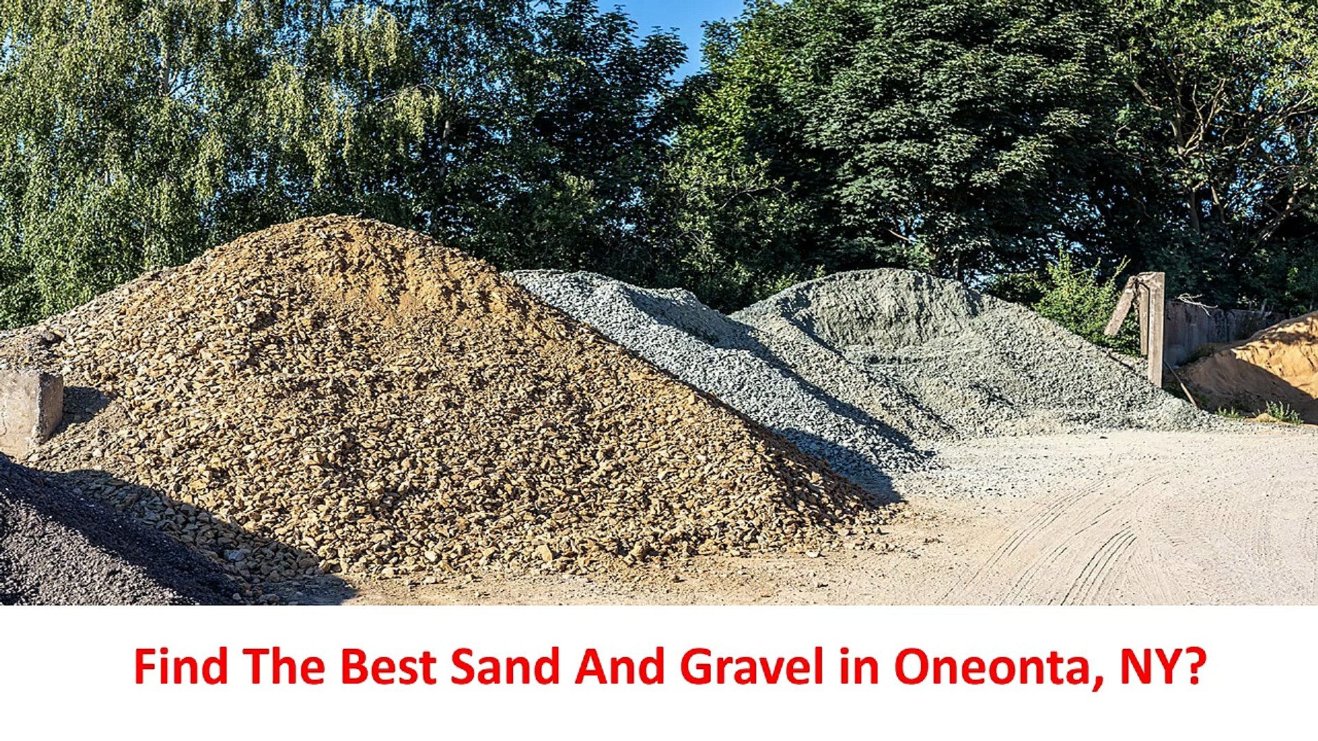 Seward Sand & Gravel Inc - Reliable Sand And Gravel in Oneonta, NY