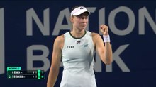 Rybakina rallies to beat Osaka