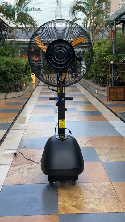 Mingletec Beat the Heat! Industrial Mist Fan for Warehouse & Workshop