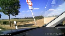 Zwischen Oxenbronn und Großkötz im Audi A4