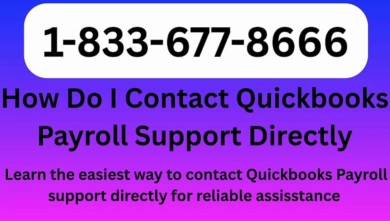 This™ {{Contact©}} of 『QUICKBOOKS PAYROLL Support®』 NUMBERS℗: Easy Step by Step Complete Assistance Guide