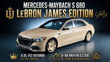 Mercedes-Maybach S 680 von LeBron James: 621 PS starkes Einzelstück