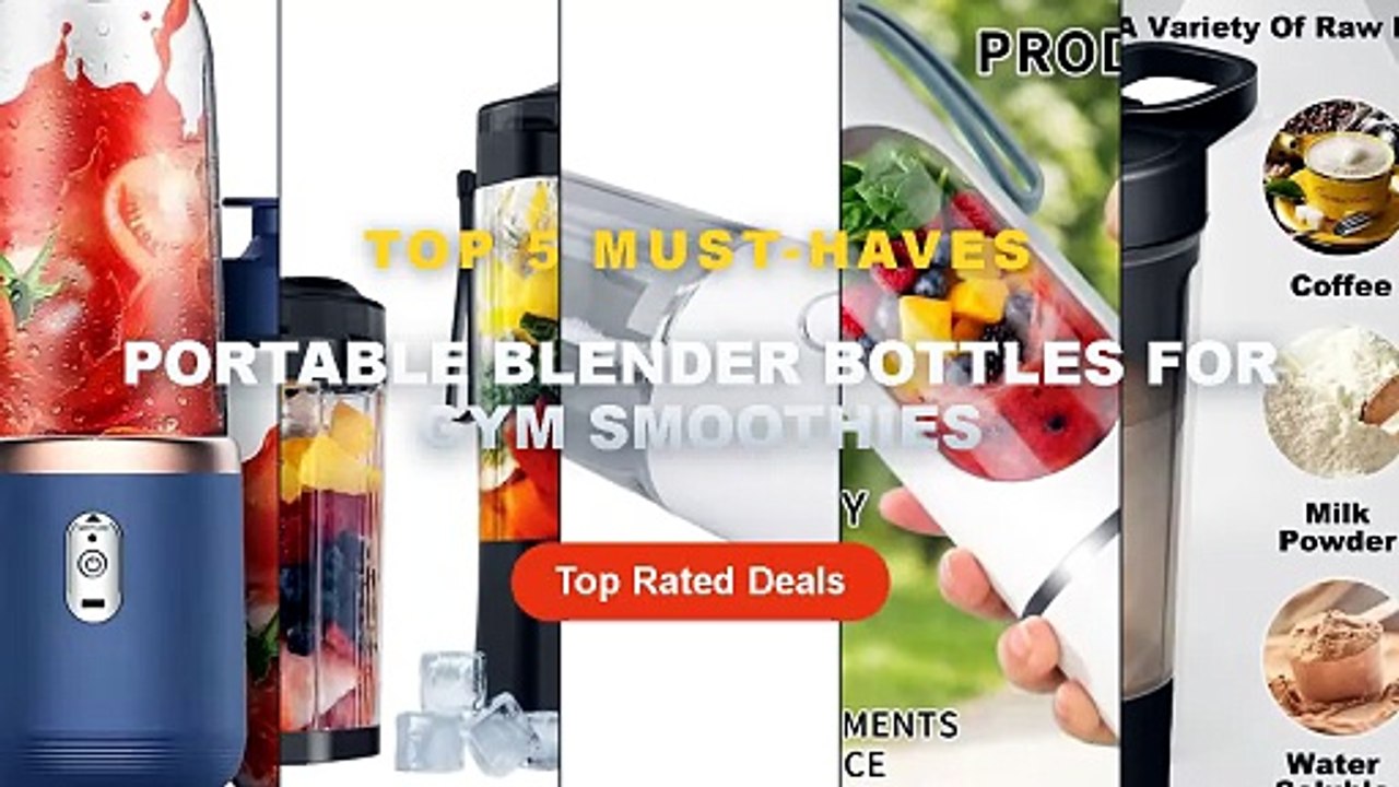 Why Everyone Is Buying Portable Blender Bottles...
