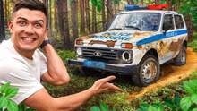 On redonne vie à une vieille Lada Niva de la police abandonnée en forêt depuis 30 ans !