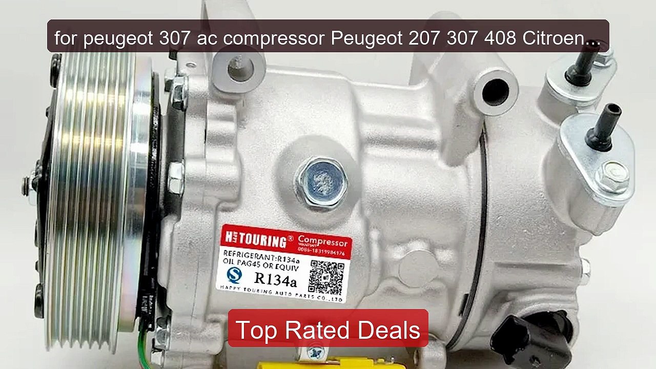 for peugeot 307 ac compressor Peugeot 207 307 408 Citroen C2 C4 SD6... -- Top Rated 2026 | Buy Now!
