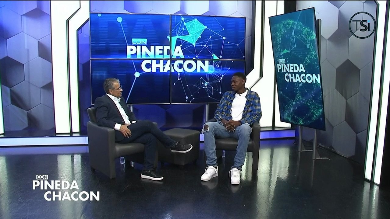Con Pineda Chacón - Pablo Francisco Cacho, jugador Club Motagua