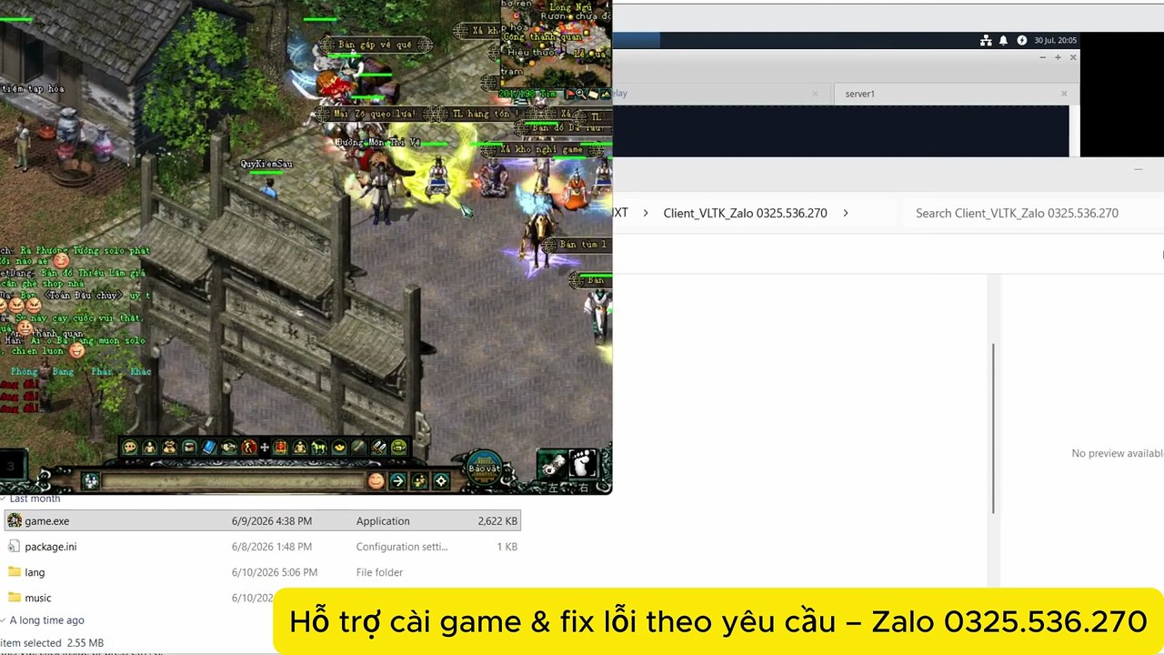Cách Cài Game Võ Lâm Truyền Kỳ 1 Offline Có Người Chơi Ảo | Chơi Offline Vẫn Đông Vui