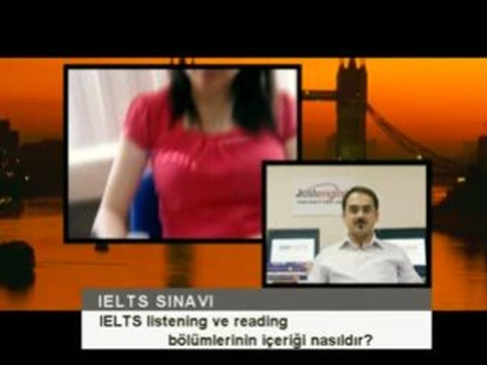 IELTS listening reading bölüm içeriği nasıldır