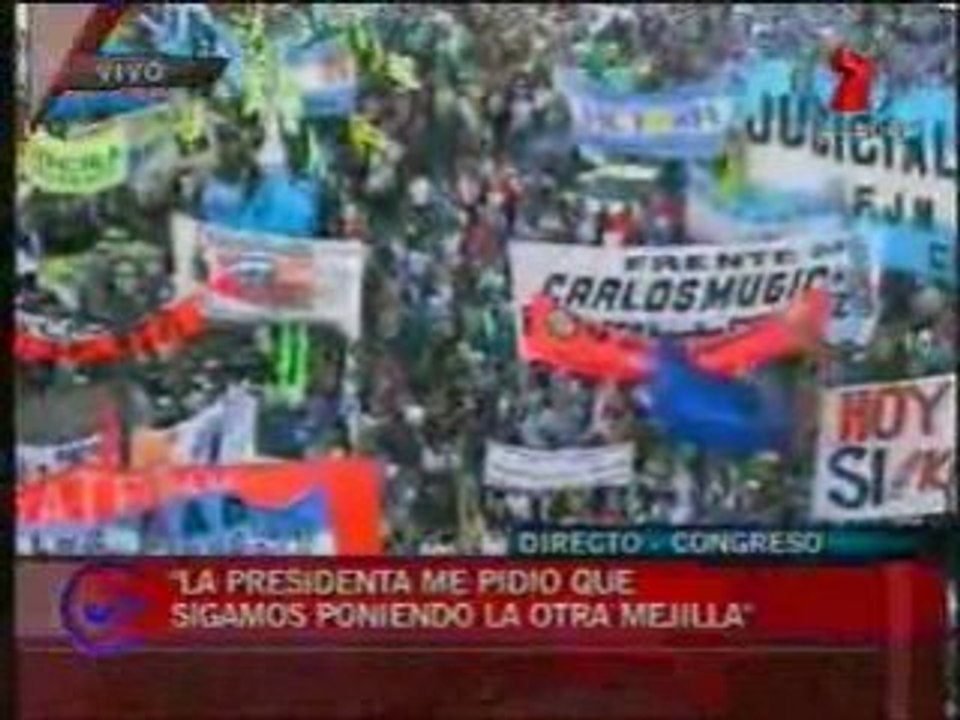 Discurso de Kirchner 15-07-08