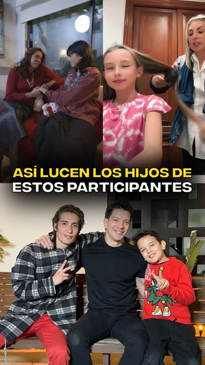 Así lucen los hijos de los participantes de los...