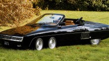 Panther 6: el supercoche de 6 ruedas que prometía superar los 320 km/h