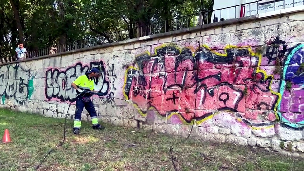 El plan contra las pintadas vandálicas lleva a Fiscalía al primer grafitero identificado en Burgos