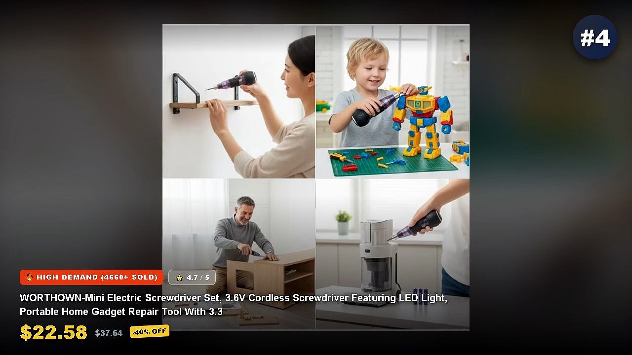 Why Everyone Is Buying Mini Electric Screwdrive...