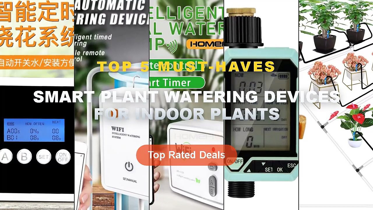 Why Everyone Is Buying Smart Plant Watering Devices For Indoor Plants - Automatic Drip Irrigation System Timer USB Smart...