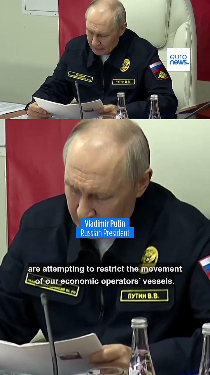Putin threatens retaliatory seizures of European ships
