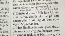 Jesaja 52 och 53 inläst 11 Aug. 2026 i Örebro