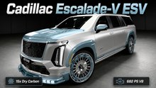 Cadillac Escalade-V ESV: 682 PS treffen auf Ice Carbon