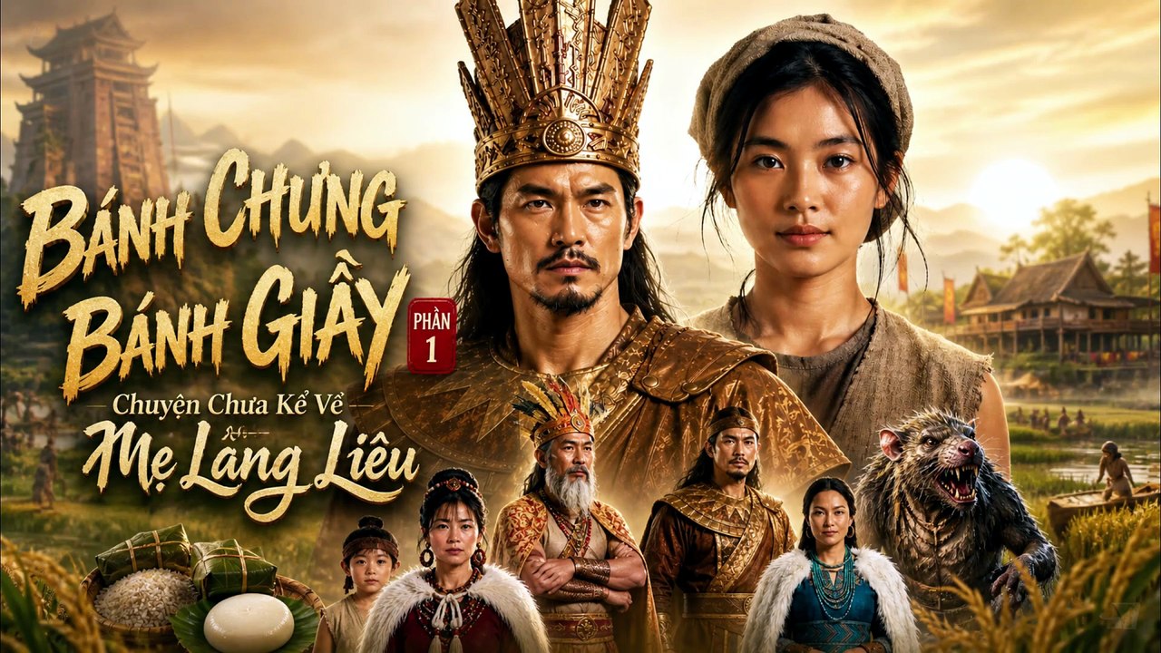 Phim Việt Nam BÁNH CHƯNG BÁNH GIẦY - Phần 1 | Chuyện Chưa Kể Về Mẹ Lang Liêu