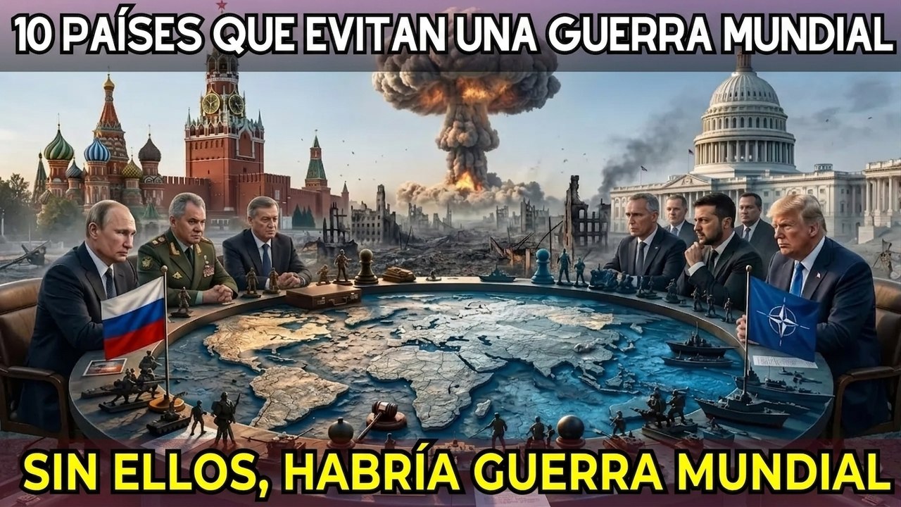 Qué pasaría si estos 10 países no existieran: el mundo al borde de la guerra mundial