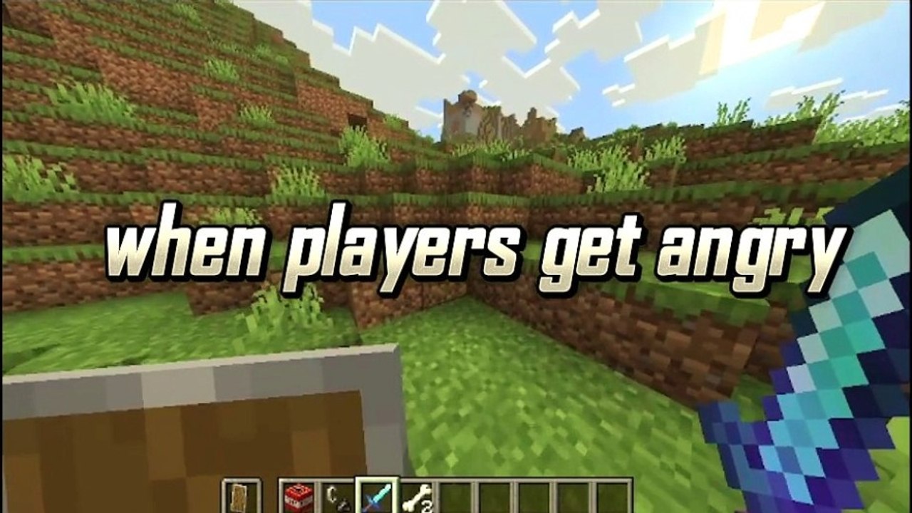 when player get angry