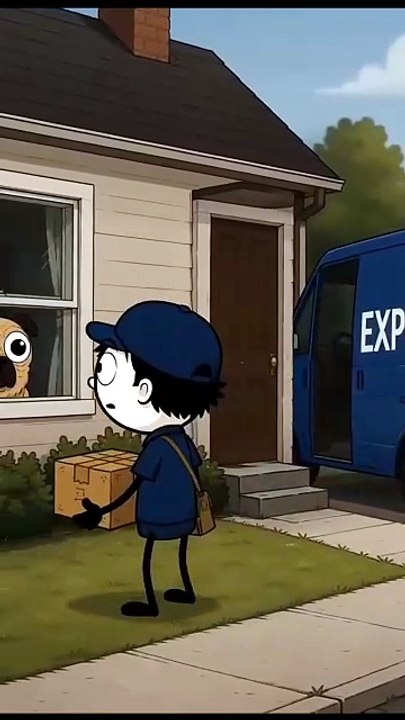 4940Delivery Boy Made Fun Of The Dog... Then THIS Happened! 😂🐶💪
