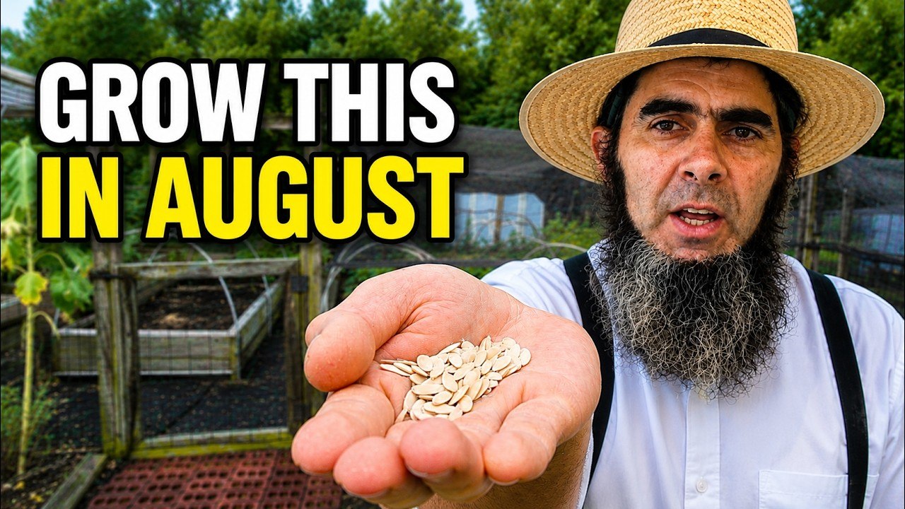 5 Best Crops You'll Hate NOT Planting in August!