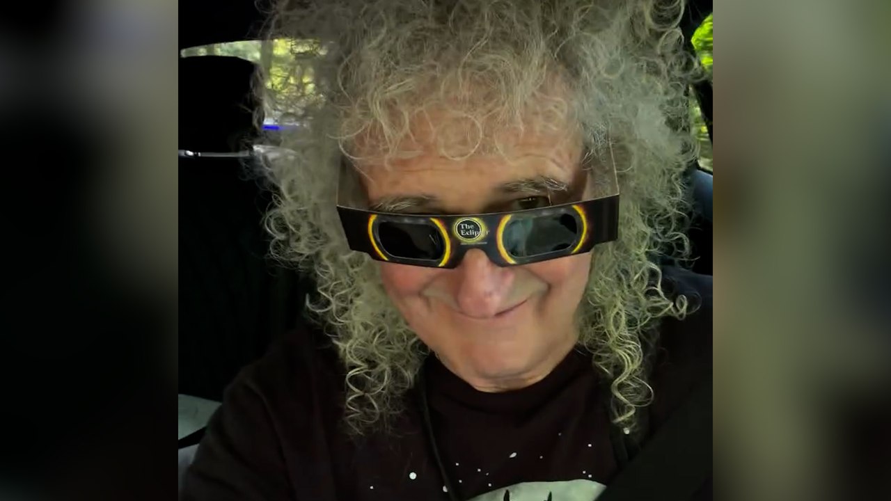 Brian May, el guitarrista astrofísico de Queen, viaja a Teruel para ver el eclipse: "Me siento privilegiado de estar en España"