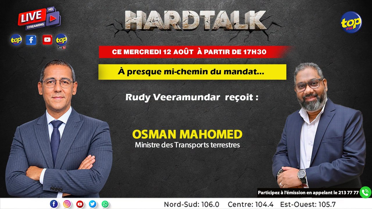 Hard Talk: À presque mi-chemin du mandat…