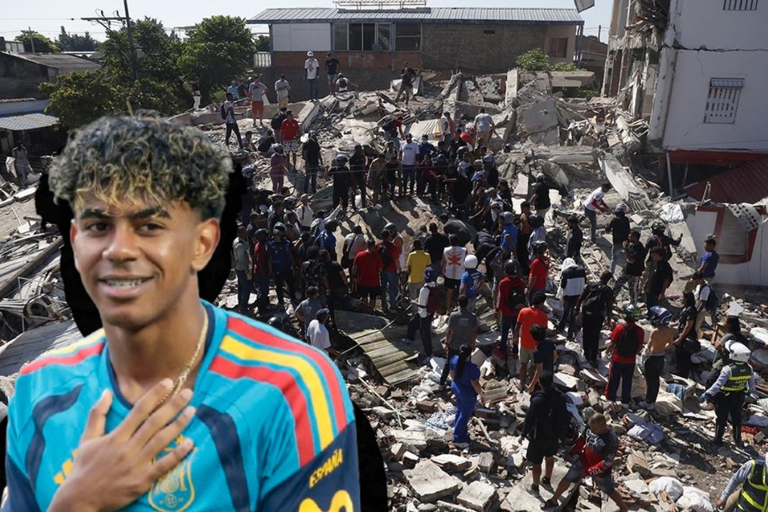 Lamine Yamal envía ayuda a Colombia tras el devastador terremoto