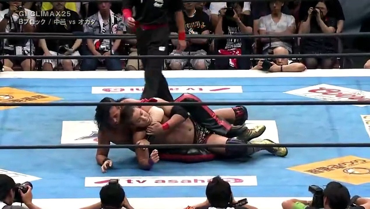 Shinsuke Nakamura vs Kazuchika Okada (NJPW G1 C...