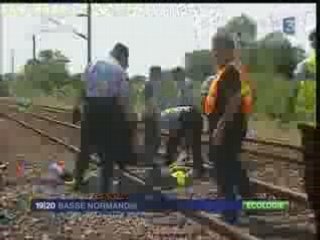 occupation d'une ligne SNCF par des antinucléaires (14)