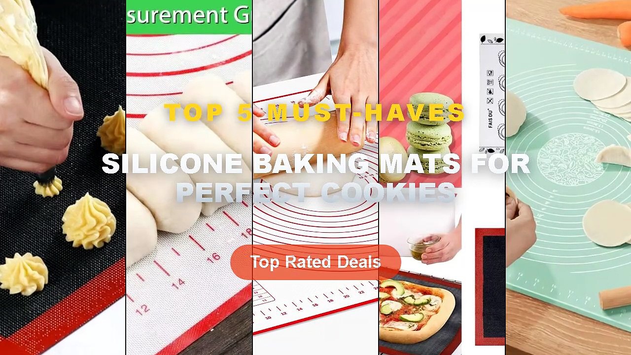 Cheap & Best Silicone Baking Mats For Perfect Cookies Unboxing & Review - Extra Thick Silicone Baking Mat Is Perfect for...