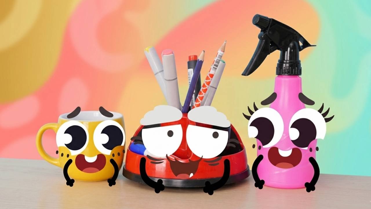 Office Supplies Come to Life in Hilarious Doodl...