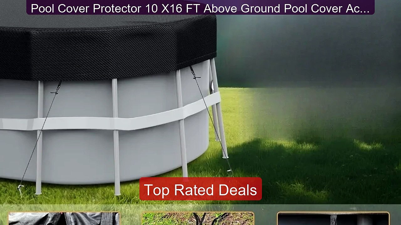 Pool Cover Protector 10 X16 FT Above Ground Poo...