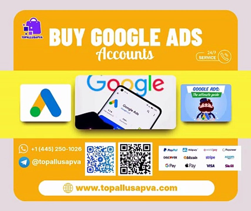 100% Active Buy Google Ads Accounts – & US, UK Verified setup