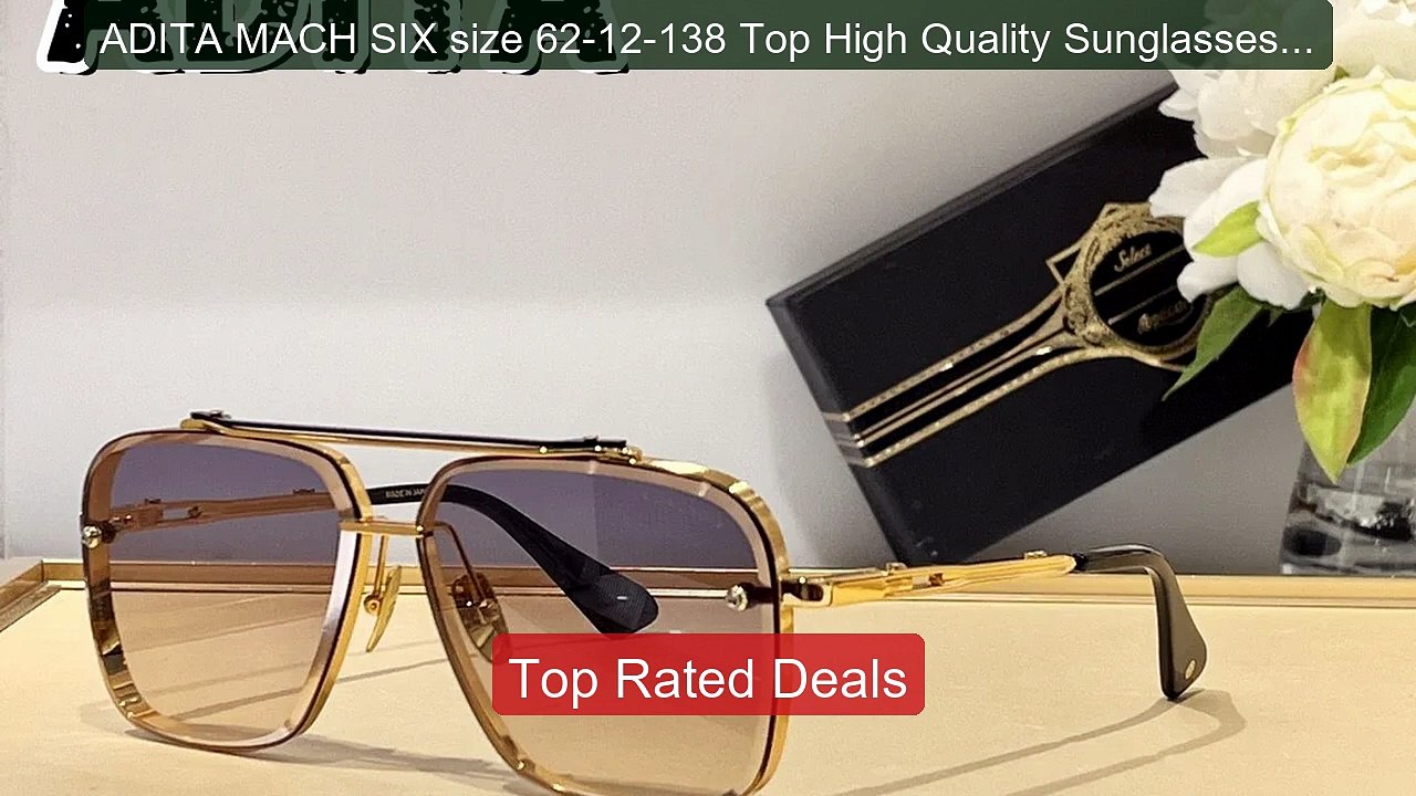 ADITA MACH SIX size 62-12-138 Top High Quality Sunglasses for Men ... -- Best Deal 2026 | Shop Now!