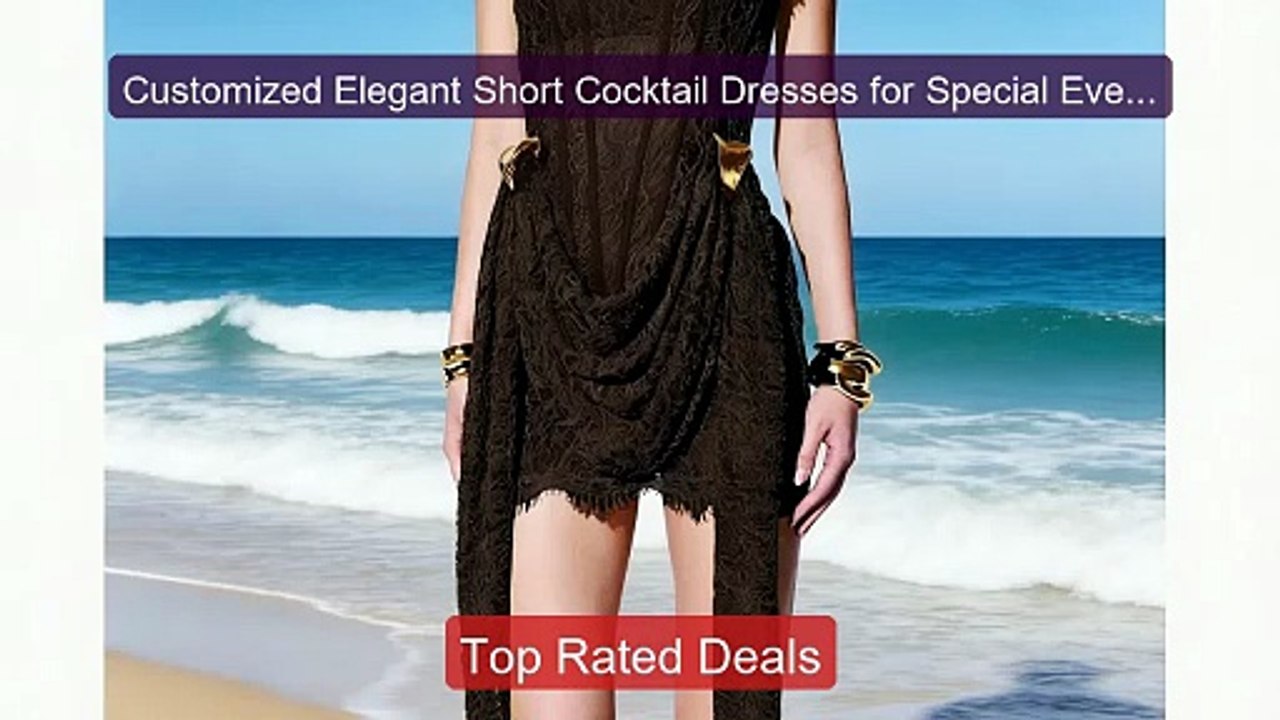 Customized Elegant Short Cocktail Dresses for Special Events L... -- Hot Deal 2026 | Limited Offer!