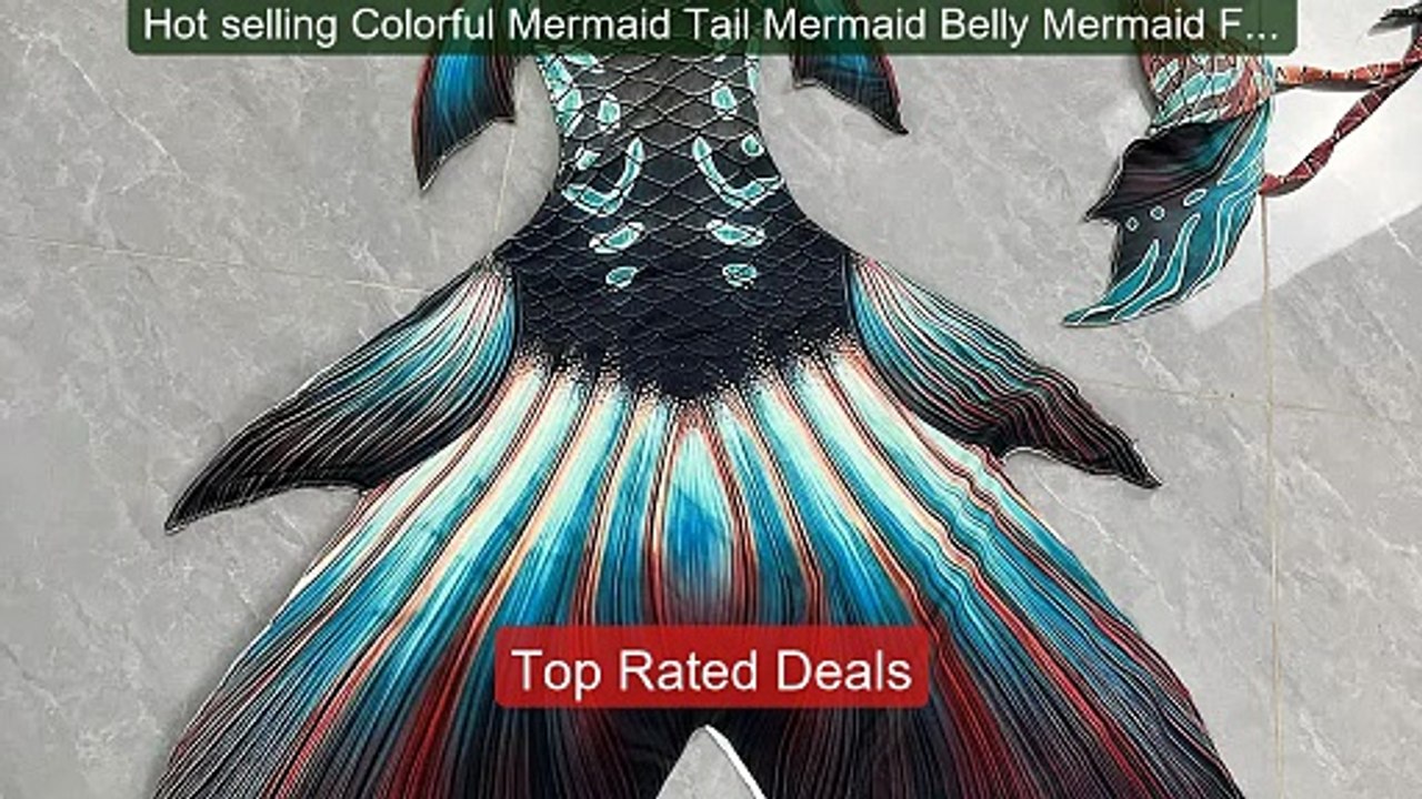 Hot selling Colorful Mermaid Tail Mermaid Belly Mermaid Fin... -- Top Pick 2026 | Unbeatable Price!