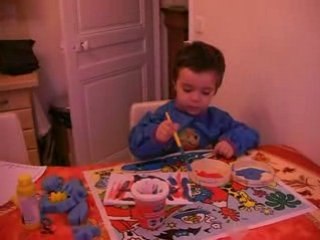 ESTEBAN FAIT DE LA PEINTURE