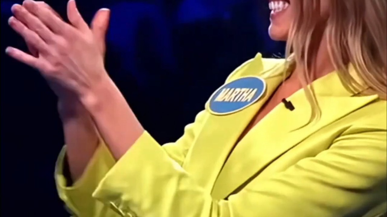 Martha Hunt Goes Off on Celebrity Family Feud Fast Money