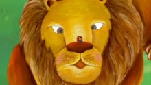 A lion must punch his nose to sleep - "L" from ThatsMEonTV.com