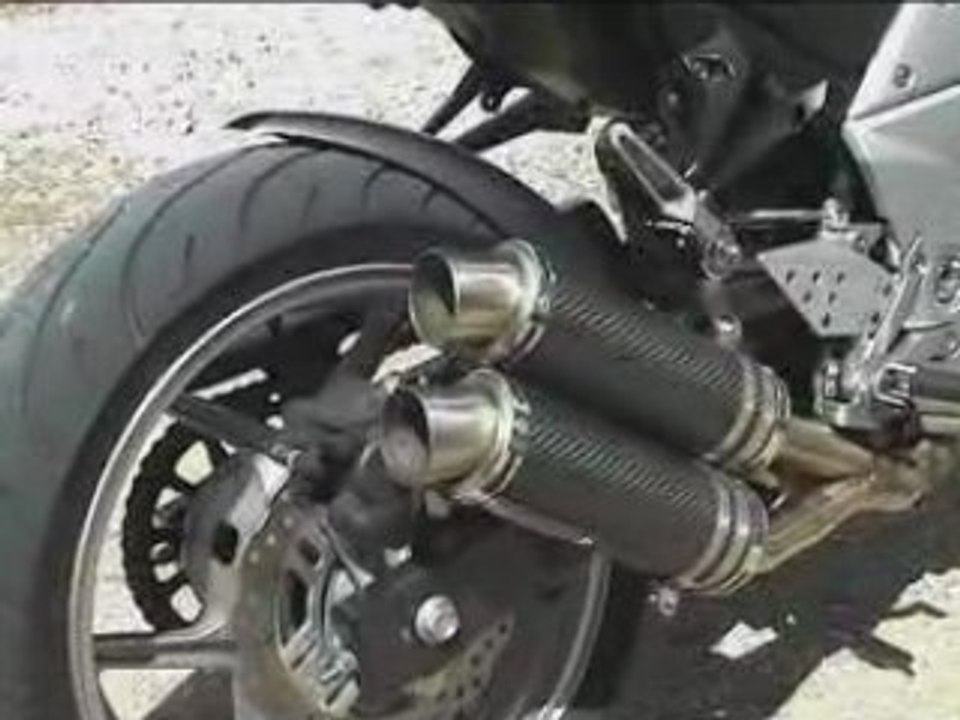 Fresco double sorties Z750 k7 k8 (sans chicane)