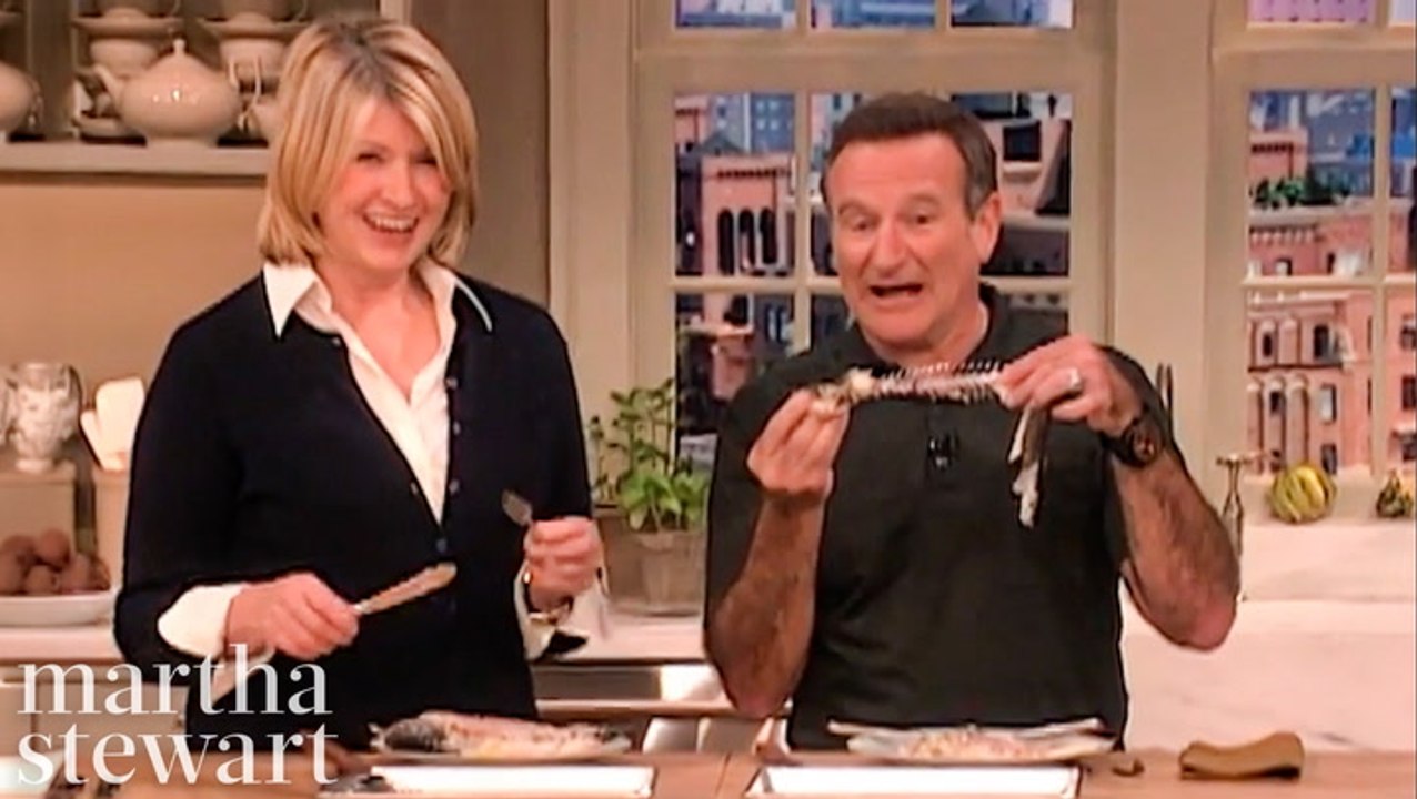 Robin Williams & Martha Stewart's Funniest Moments Together