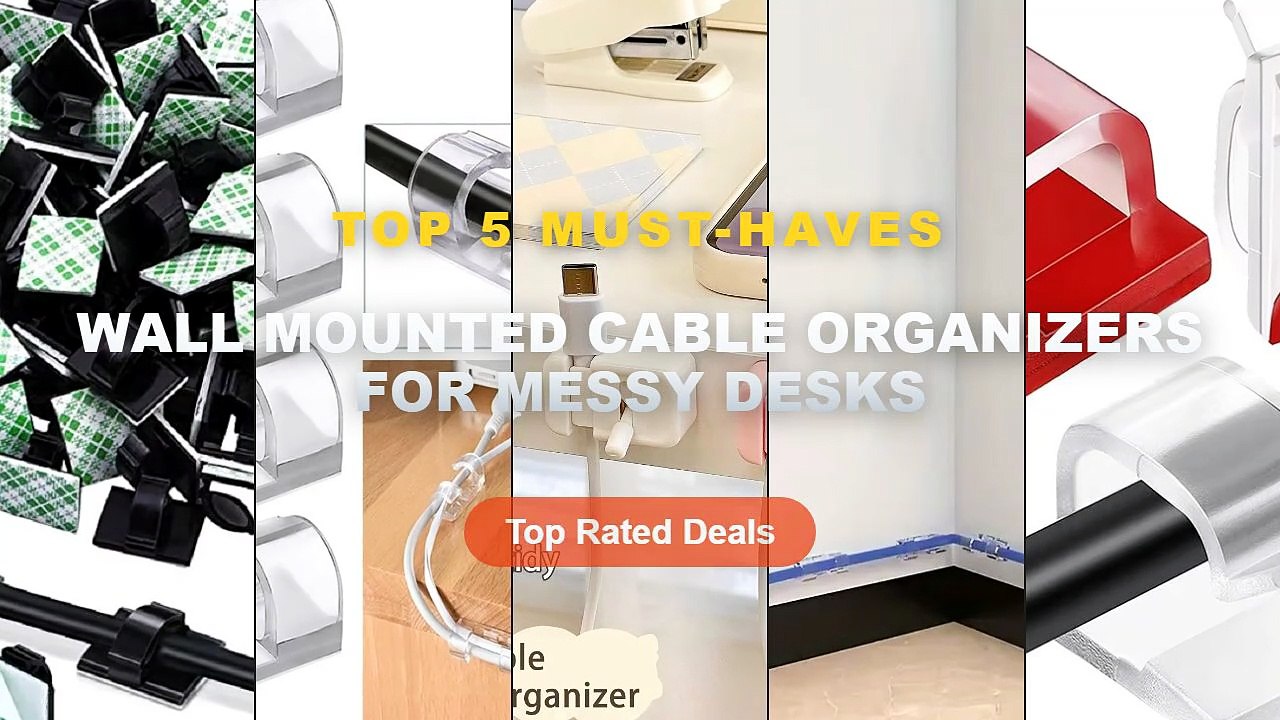 Don't Buy Wall Mounted Cable Organizers For Mes...