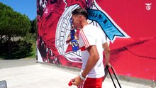 Chegada Benfica Edimburgo
