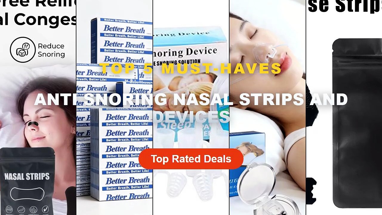 Cheap & Best Anti Snoring Nasal Strips And Devi...