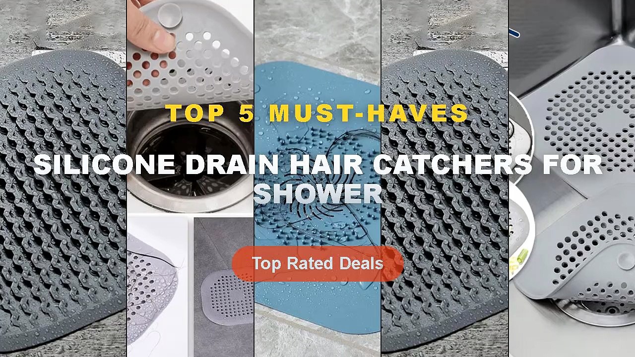 Best Silicone Drain Hair Catchers For Shower on...