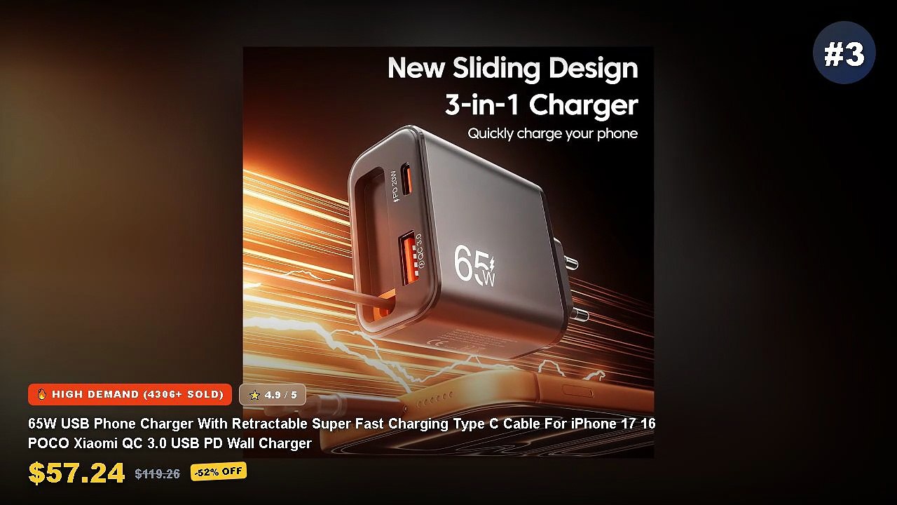 Cheap & Best Retractable Charging Cables For Tr...