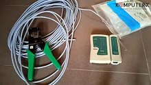 CARA YANG BENAR MEMBUAT KABEL LAN CRIMPING RJ45 AGAR TIDAK GAGAL