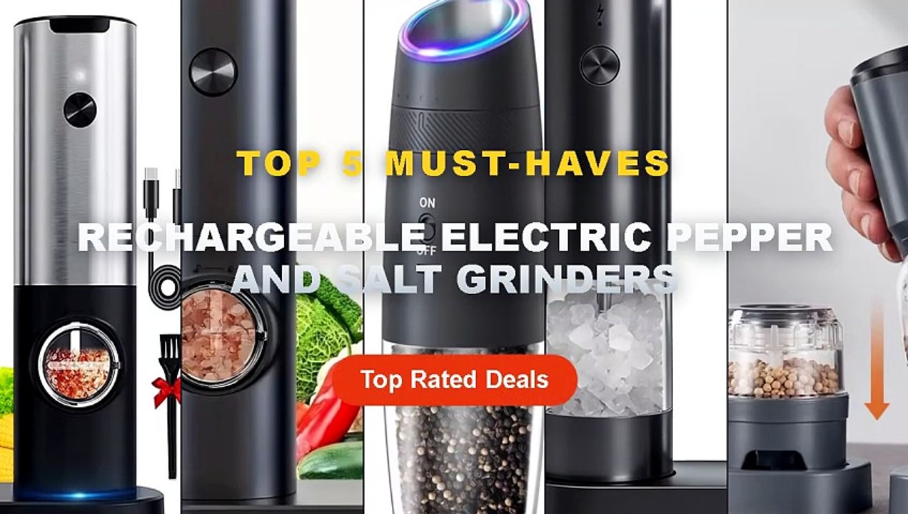 Cheap & Best Rechargeable Electric Pepper And S...